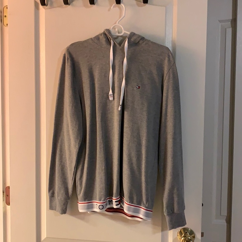 Tommy Hilfiger Sleep Wear Hoodie Grey